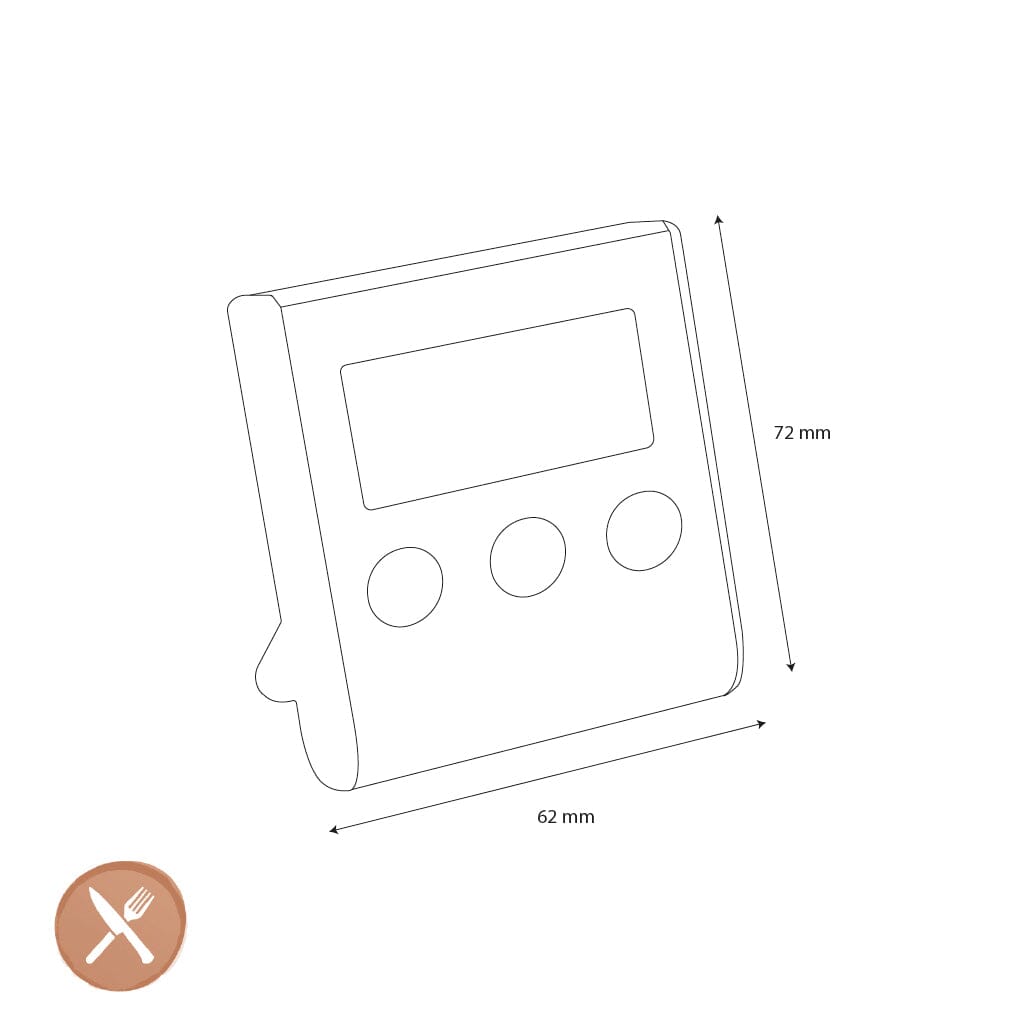 GEFU - Digitale timer Kookwekker GEFU 