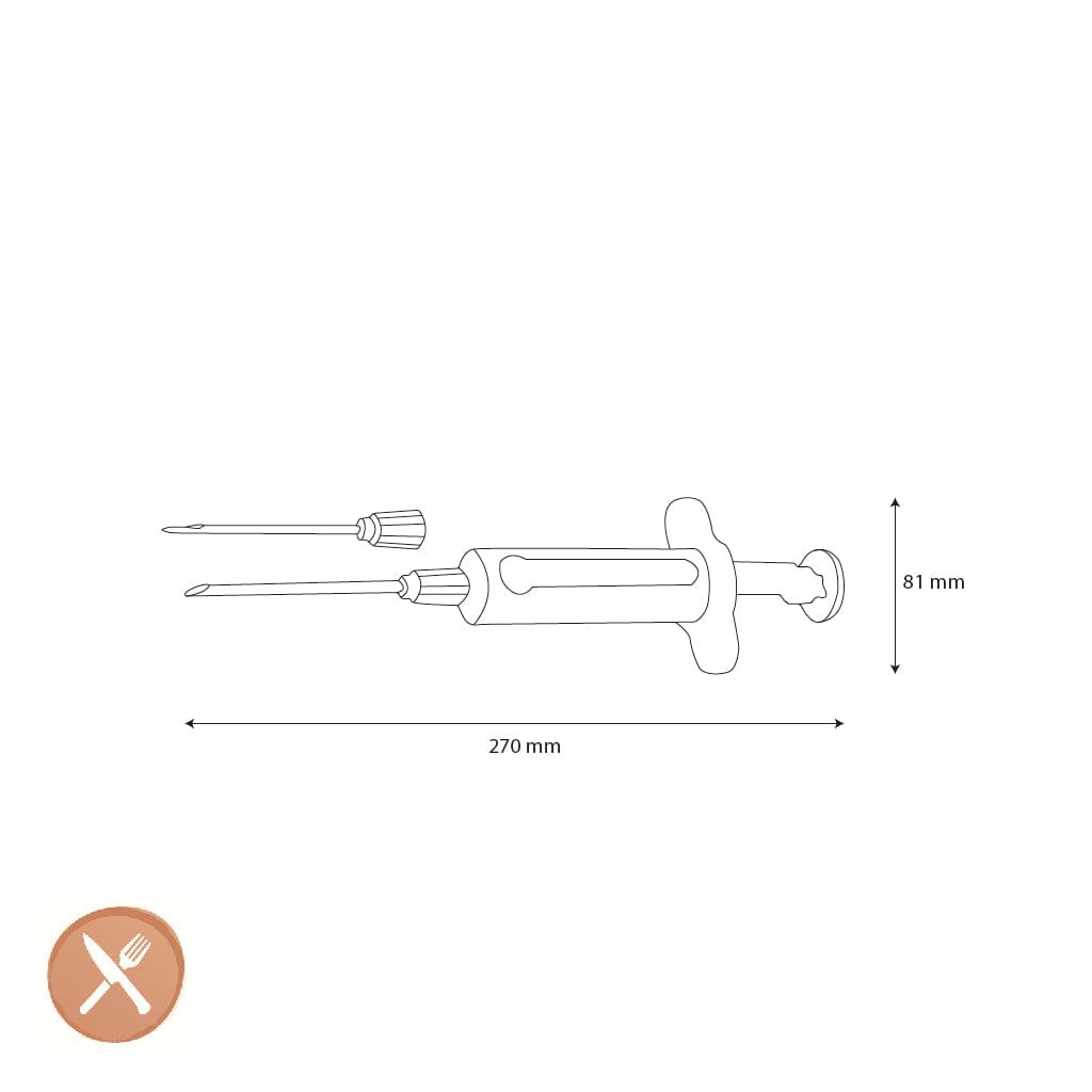 GEFU - Marinadespuit BBQ Marinadespuit GEFU 