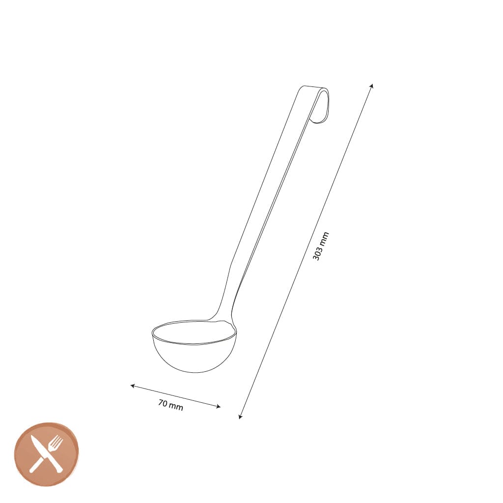 GEFU - Pollepel 7 cm Lepel GEFU 