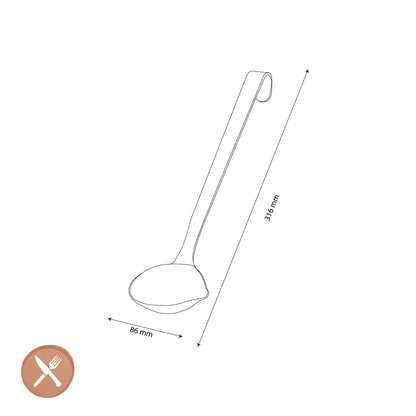 GEFU - Sauslepel Lepel GEFU 