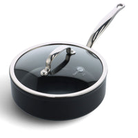 GreenPan - Barcelona Pro 4-delige Pannenset 20/24/24 cm - 2 koekenpannen + stoofpan met deksel Pannenset GreenPan 