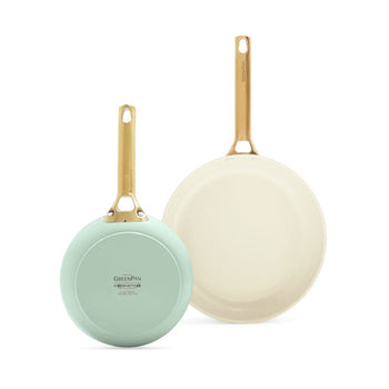 Ensemble de 2 pièces GreenPan - Padova Vert Menthe avec revêtement antiadhésif en céramique 20/26 cm
