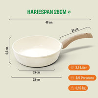 Cook & Pan - Go Ivory Hapjespan 28 cm