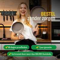 Cook & Pan - Taupe of Mind Inductiebeschermer set - 4 Pack