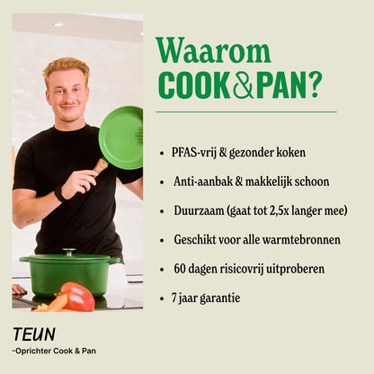 Cook & Pan - Taupe of Mind Hapjespan 28 cm