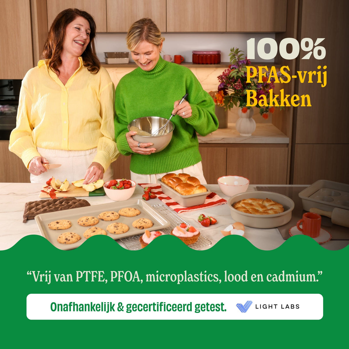 Cook & Pan - Taupe of Mind Bakset 9-delig