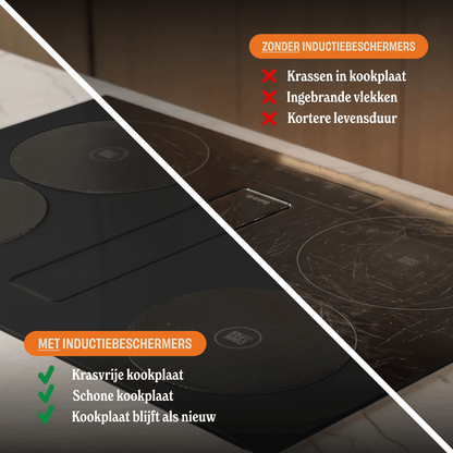 Cook & Pan - Taupe of Mind Inductiebeschermer set - 4 Pack