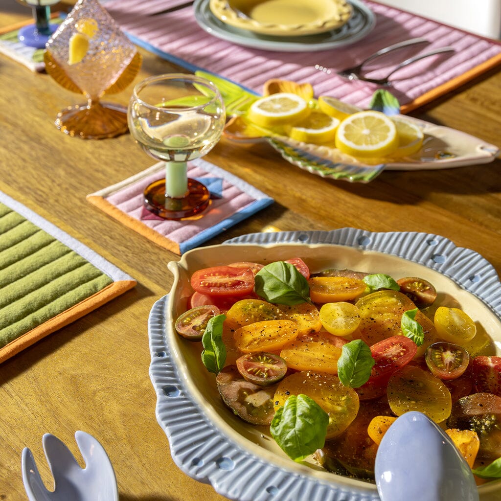 &amp;Klevering - Assiette à plie - Plat de service jaune beurre &amp;Klevering