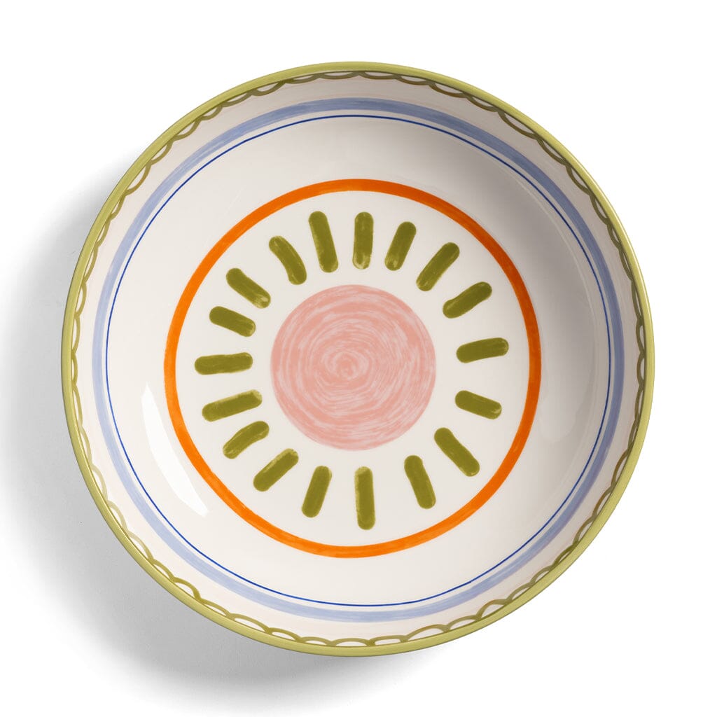 &Klevering - Saladeschaal Boavista - Groen Schalen &Klevering 