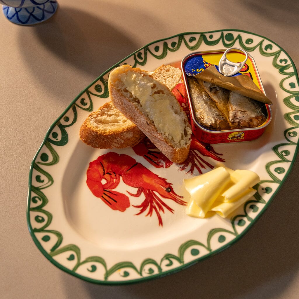 &amp;Klevering - Plat de service Sirène - Plat de service à crevettes &amp;Klevering