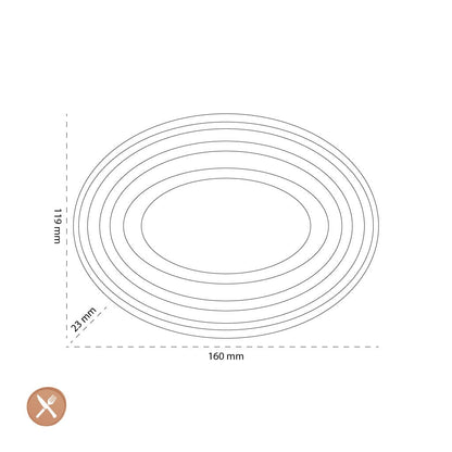 Le Creuset - Lepelhouder ovaal Nectar 15cm Keukengerei houder Le Creuset 