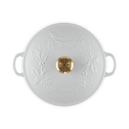 Le Creuset - Marmite Holly Cotton 26 cm 4,1 L Braadpan Le Creuset 