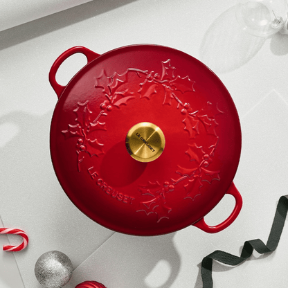 Le Creuset - Marmite Holly Kersenrood 26 cm 4,1 L Braadpan Le Creuset 