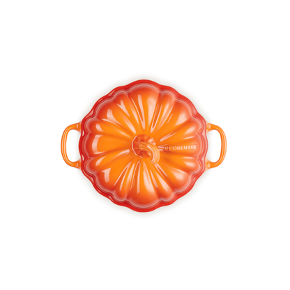 Le Creuset - Mini-braad/Stoofpan Pompoen Oranjerood 0,35 L Le Creuset 