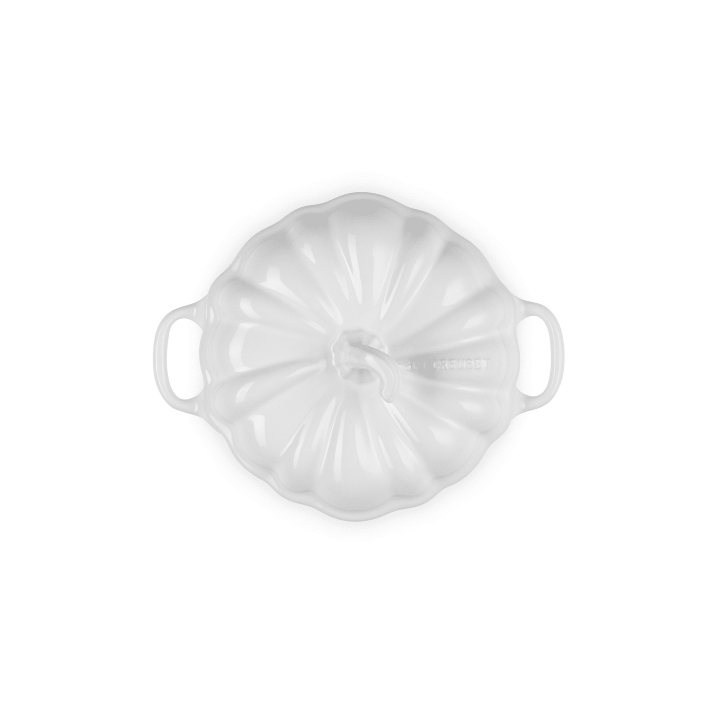 Le Creuset - Mini-braad/Stoofpan Pompoen Wit 0,35 L Le Creuset 