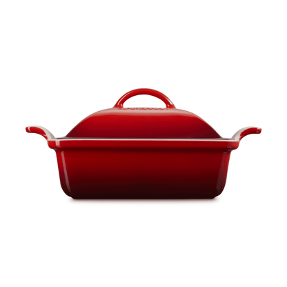 Plat à four Le Creuset avec couvercle - Rouge cerise - 23 cm
