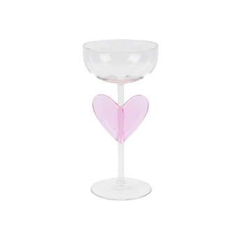 Lepelclub - Coupe Campagne - Cœur - Verres à Champagne Rosé LepelClub
