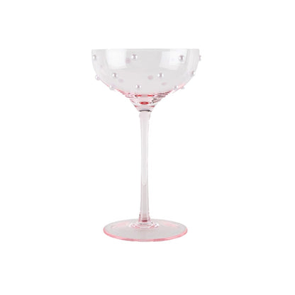 Lepelclub - Champagne Coupe - Parel - Roze Champagne glazen LepelClub 