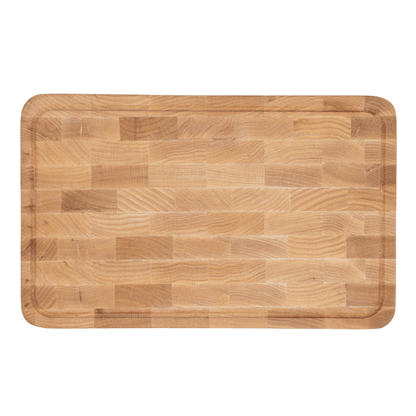 Luxe snijplank eikenhout - 40 x 25 x 4 cm Houten snijplank Shinrai Japan 