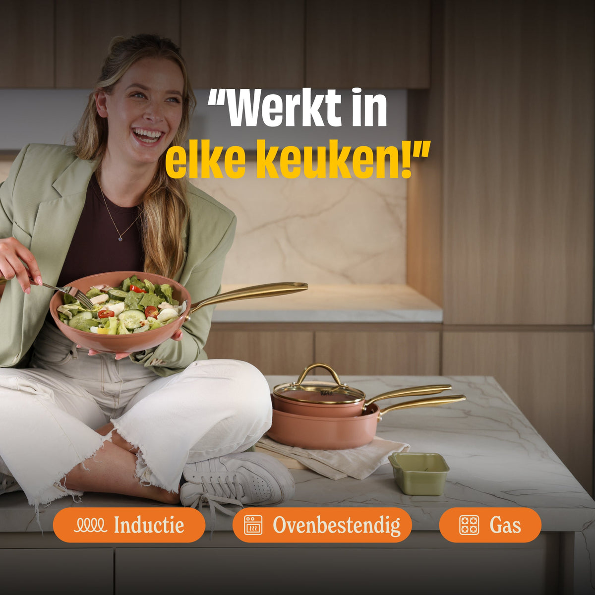 Cook & Pan Sienna Wokpan 30 cm