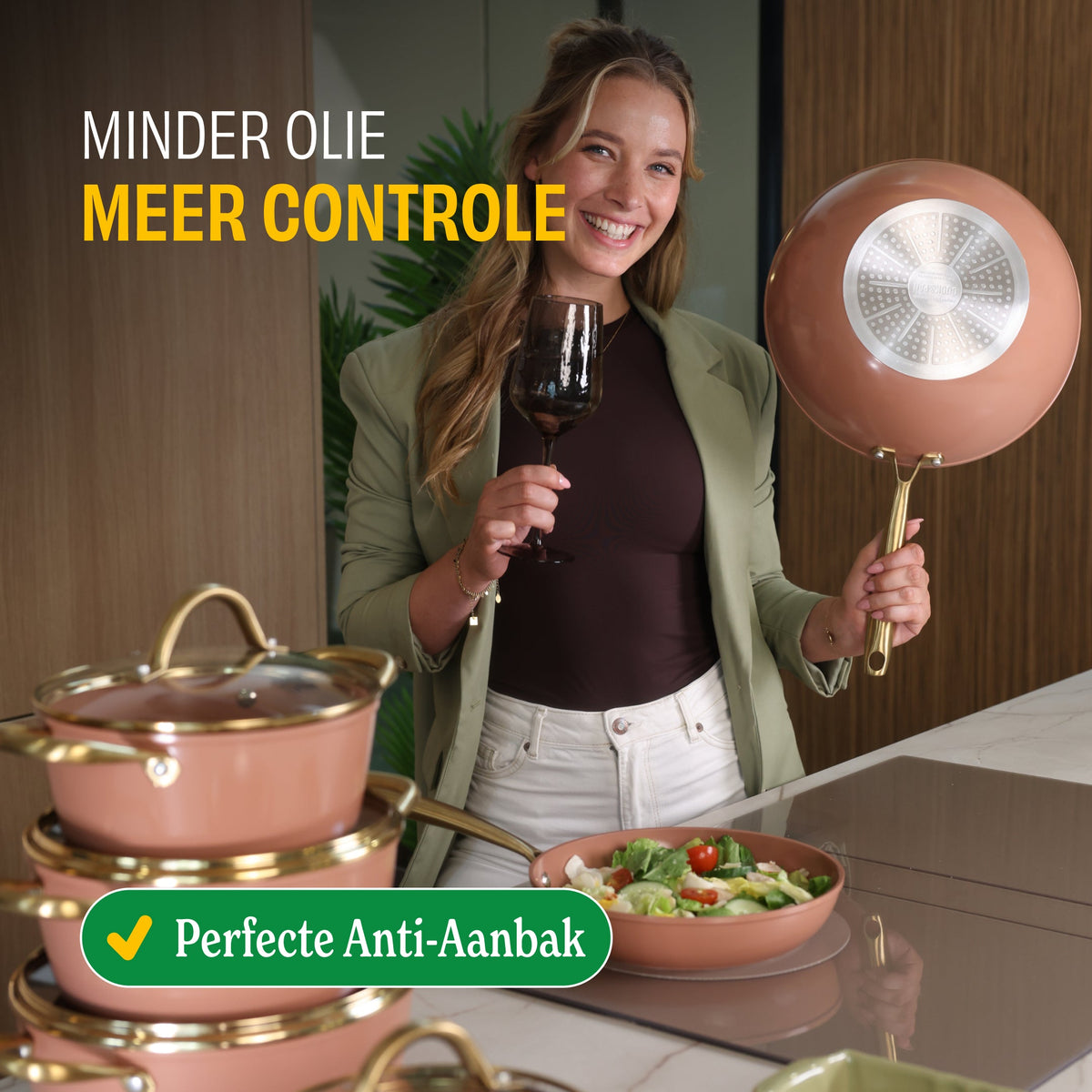 Cook & Pan Sienna Koekenpannenset 3-delig