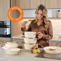 Cook & Pan Vanilla Wokpan 30 cm