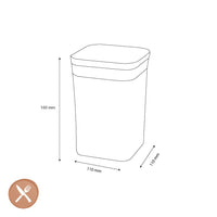 OXO - POP 2.0 Petit pot de conservation carré bas de 1 litre 