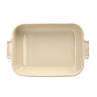 Peugeot - Plat à four rectangulaire Appolia 25 cm Écru