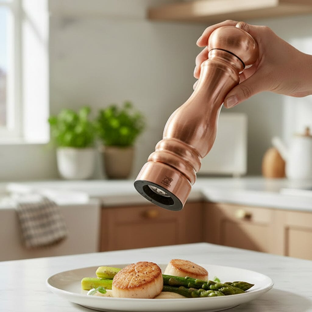 Peugeot - Paris Chef Peper- en Zoutmolen set 22 cm Koper en Carbon Peper- en Zoutmolen set Peugeot 