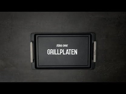 Eurolux - Plaque Teppanyaki avec poignées 41x24x2,5CM