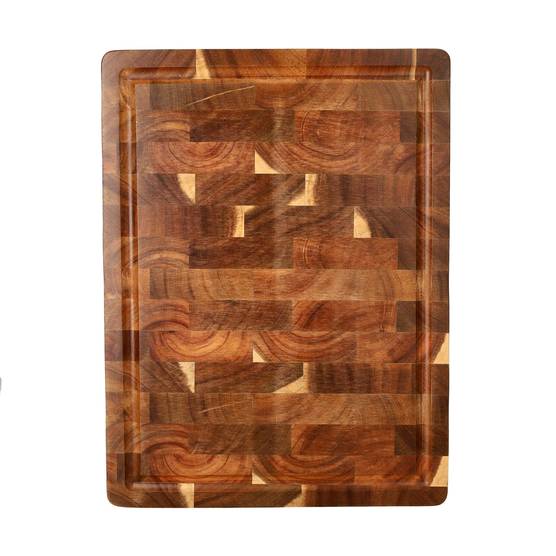 Shinrai Knives - Damascus Print Mega Bundel - All you need Messenset met blok, snijplank en slijpsteen Shinrai Knives 