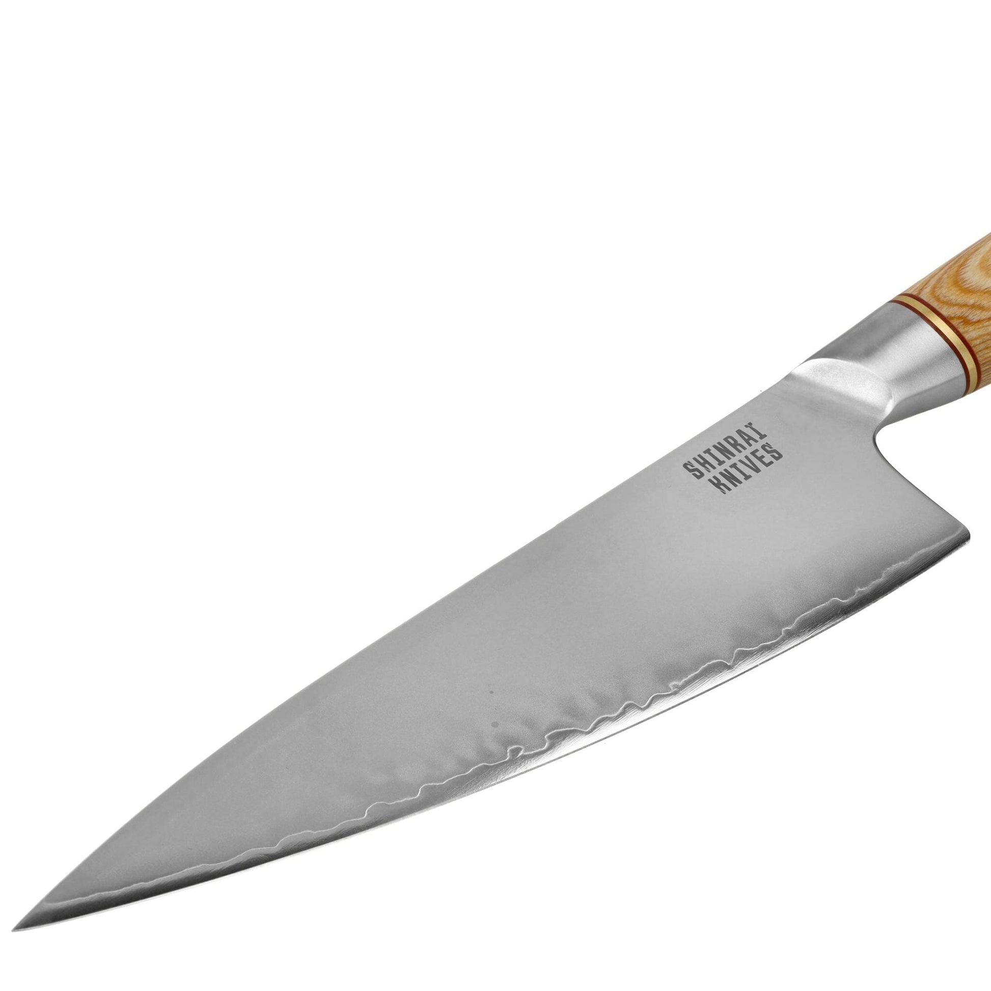Couteaux Shinrai - Coffret 2 pièces Hikari Damas - Couteau de chef + Couteau d'office