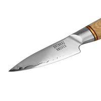 Couteaux Shinrai - Coffret 3 pièces Hikari Damascus - Couteau de chef + Santoku + Couteau d'office Coffret de couteaux Couteaux Shinrai