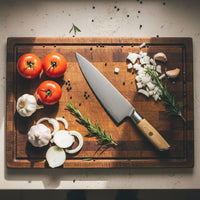 Couteaux Shinrai - Couteau de chef Hikari Damas 20 cm