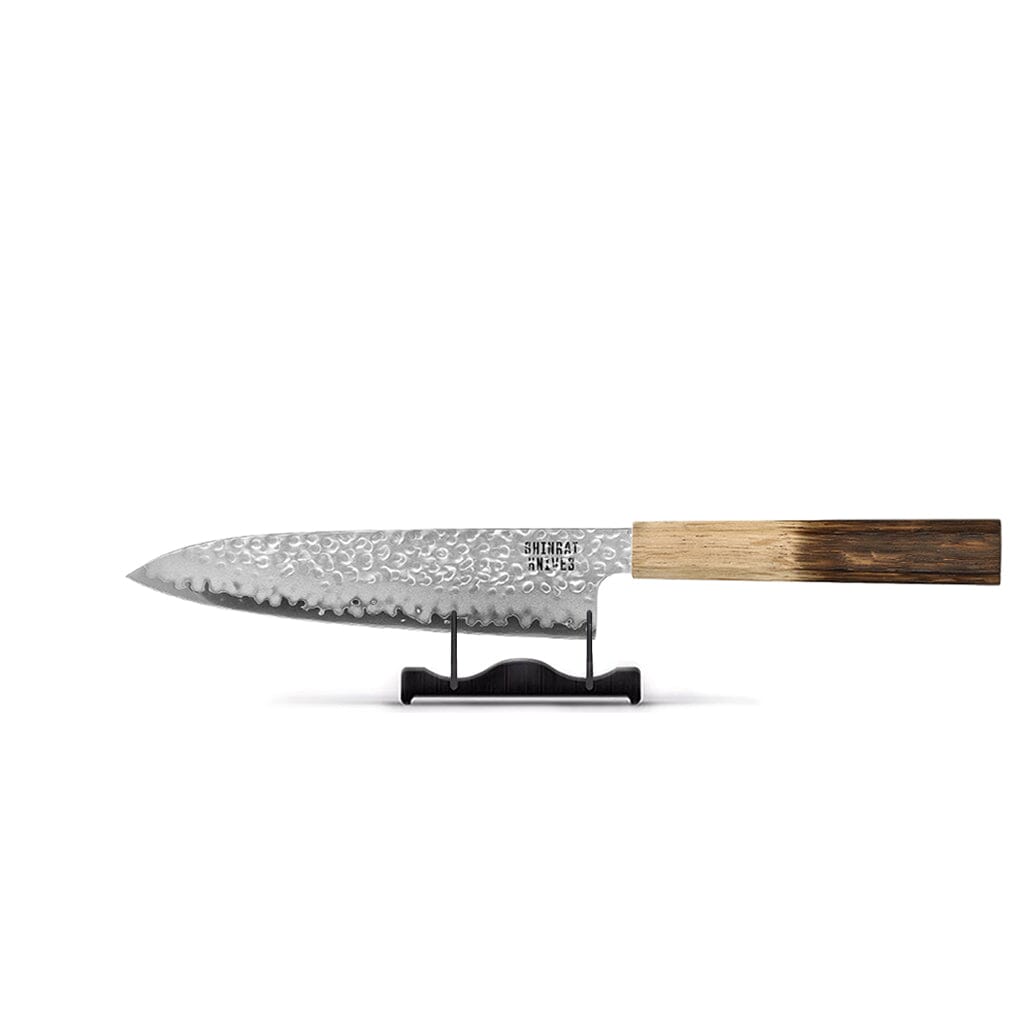 Couteaux Shinrai - Coffret de 8 couteaux Jōnetsu Damas