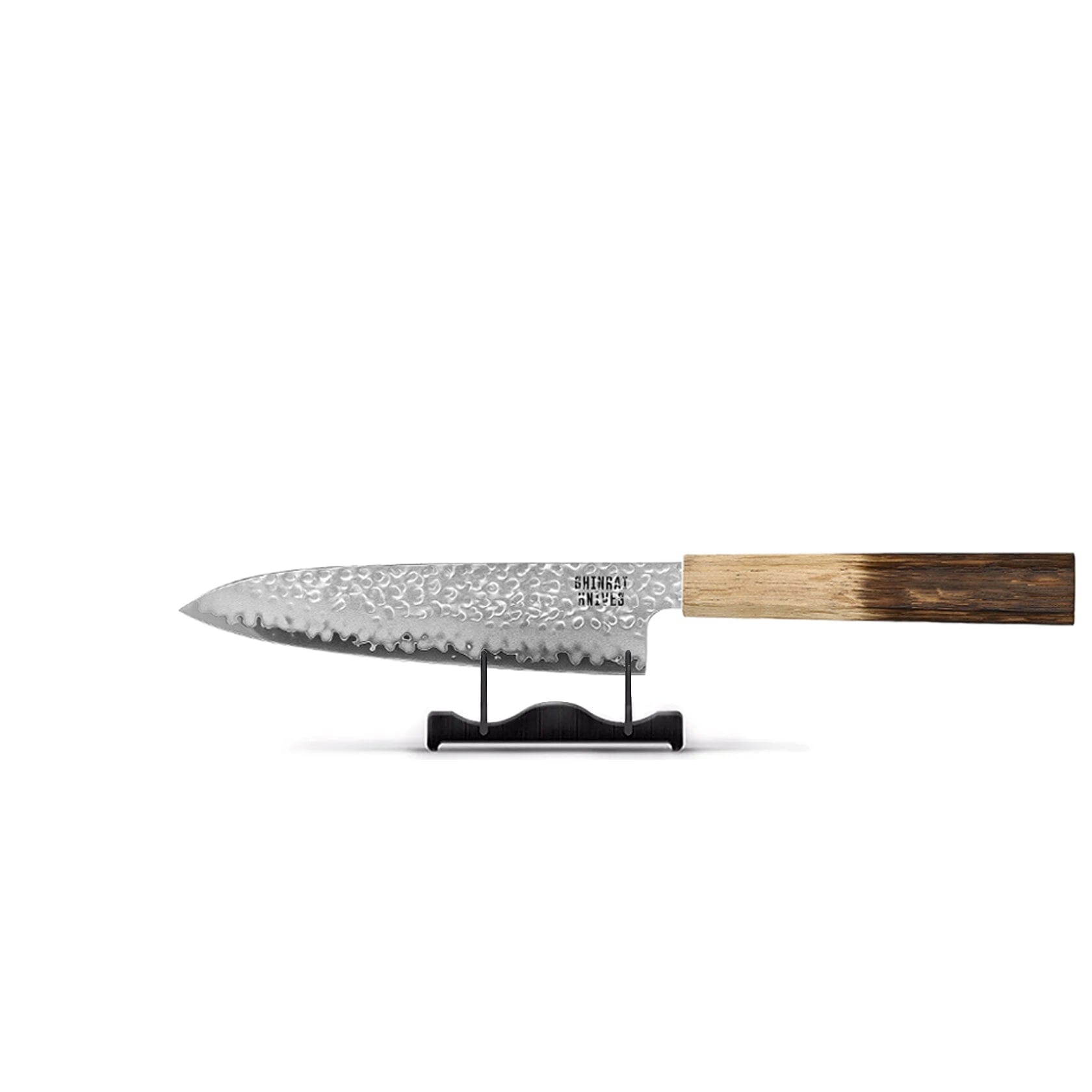 Couteaux Shinrai - Couteau Santoku Jōnetsu Damascus 18 cm Couteau Santoku Couteaux Shinrai