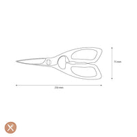 Shinrai Knives - Keukenschaar met deelbare bladen Pro Keukenschaar Shinrai Knives 