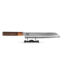 Couteaux Shinrai - Coffret exclusif Kigami en acier damassé (7 pièces) + bloc à couteaux simple face