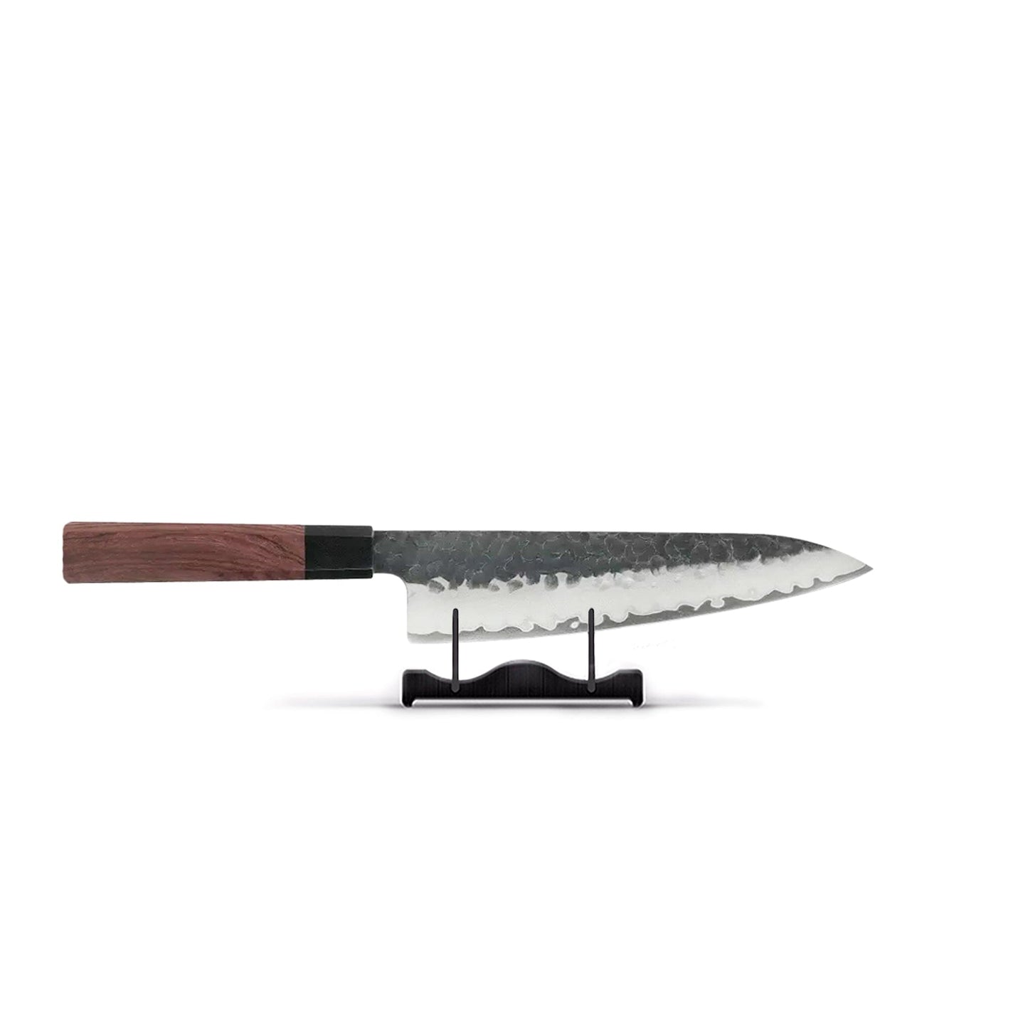 Shinrai Knives - Kurayami 3-delige Damascus Messenset - Koksmes + Santoku + Schilmes Messenset Shinrai Knives 