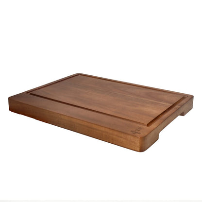 Planche à découper de luxe en bois d'acacia Shinrai Knives - Type 1 - Ensemble de planches à découper en bois Shinrai Knives