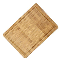 Planche à découper en bambou de luxe Shinrai Knives - Bois de bout - 35 × 25 × 2,5 cm