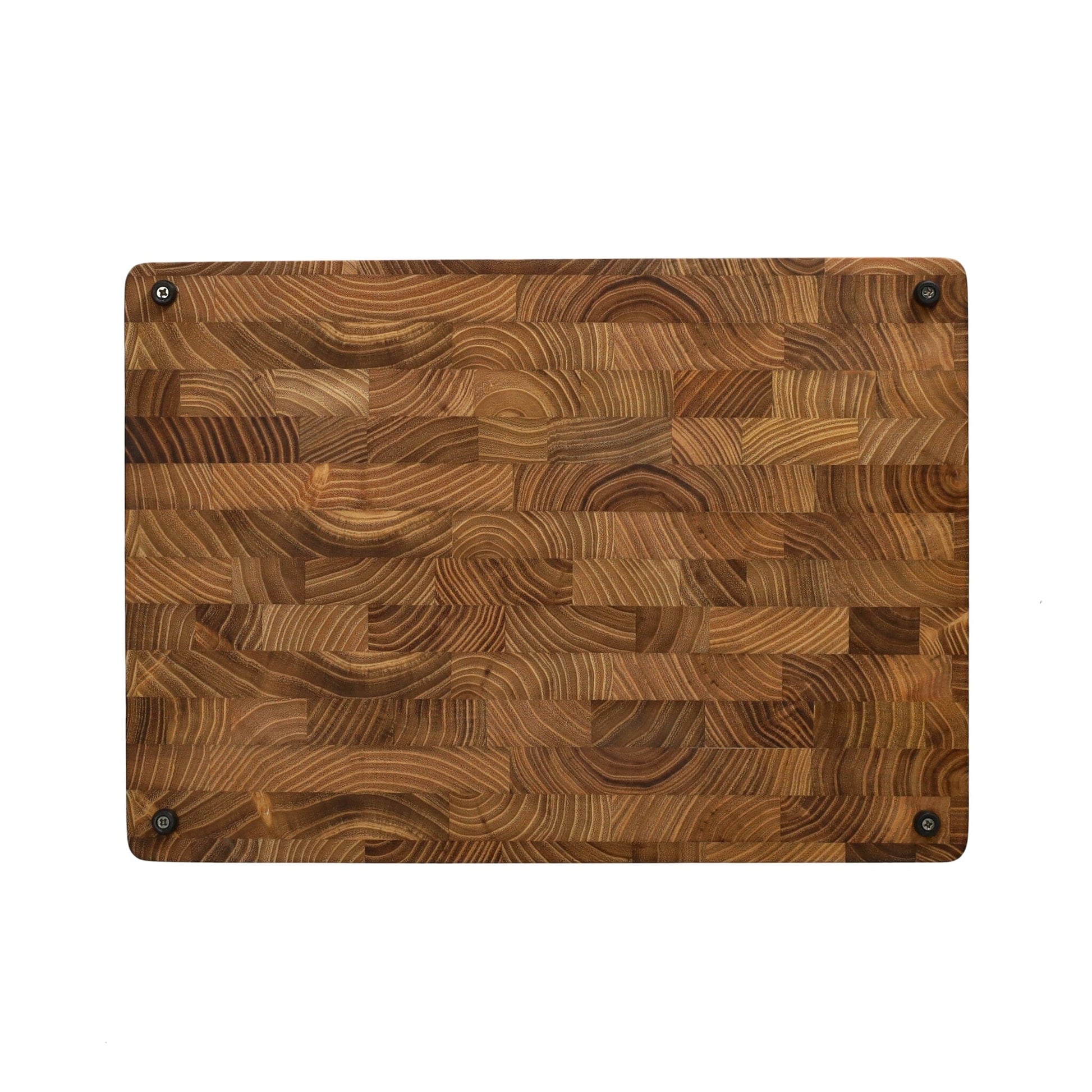 Shinrai Knives - Luxe Snijplank Teak hout - Kopshout - 35 × 25 × 2.5 cm Houten snijplank Shinrai Knives 