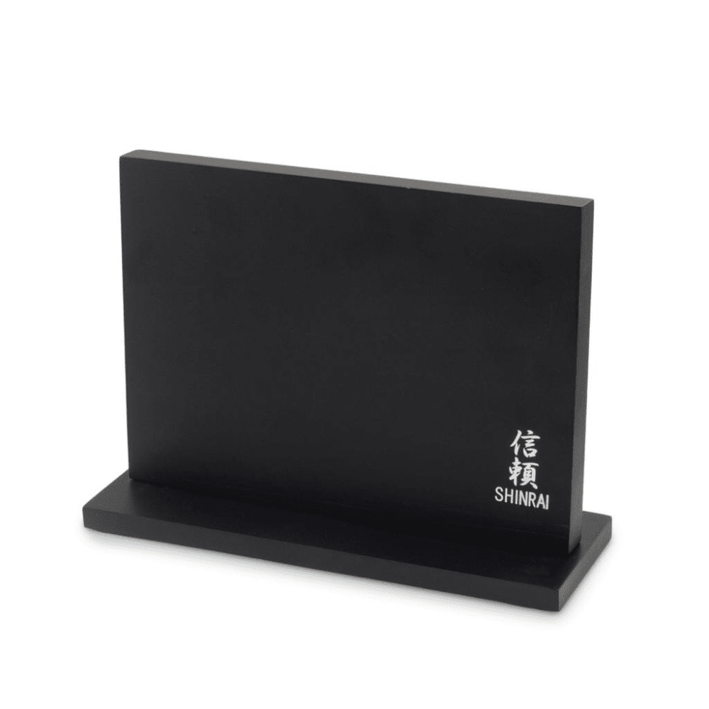 Shinrai Knives - Magnetisch Messenblok Dubbelzijdig - Zwart Magnetisch messenblok Shinrai Knives 