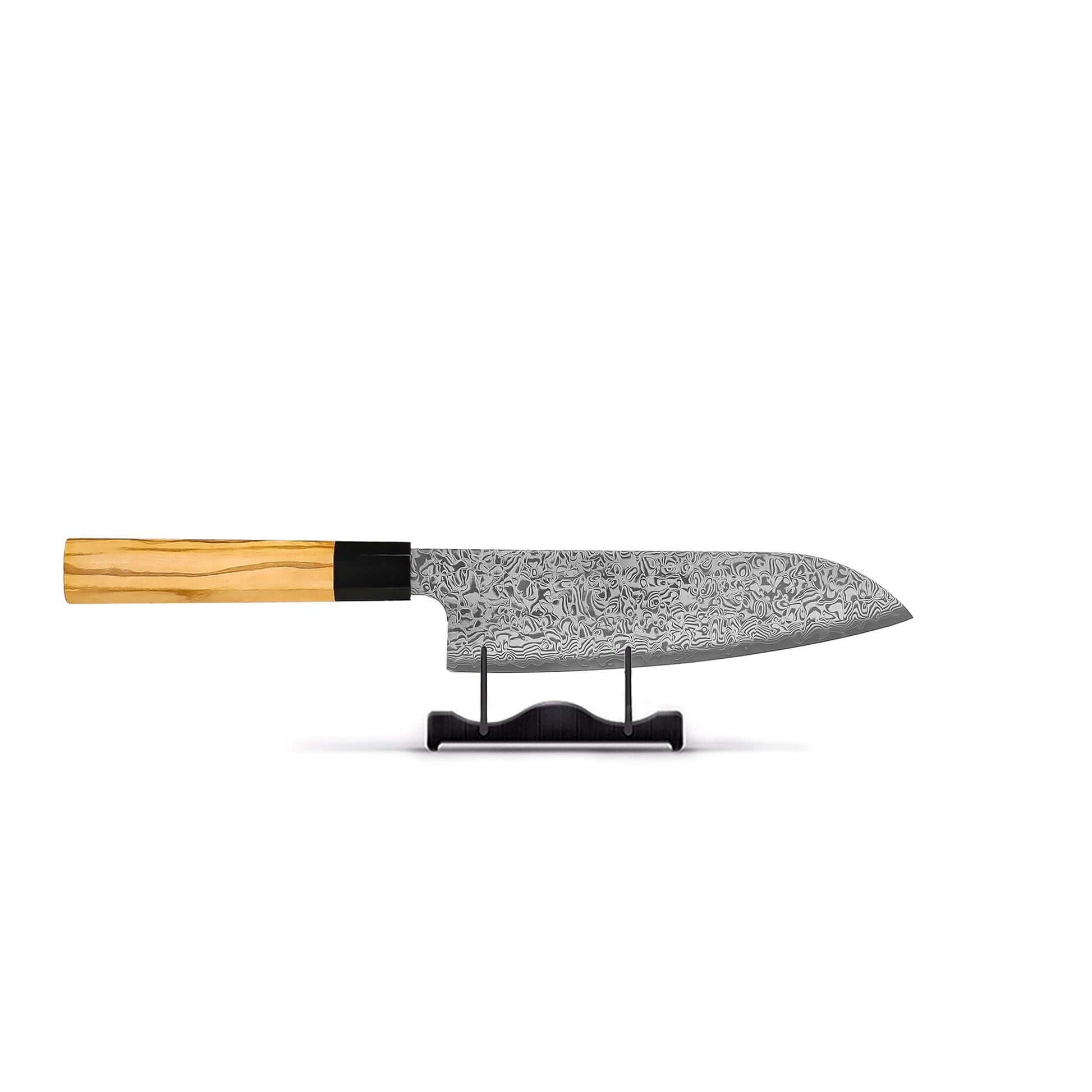 Shinrai Knives - Takumi Kaza 5-delige Damascus Messenset - Koksmes + Broodmes + Nakiri + Santoku + Schilmes Messenset Shinrai Knives 