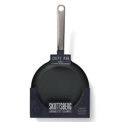 Skottsberg - Crêpière en acier au carbone 27 cm Poêle à crêpes Skottsberg