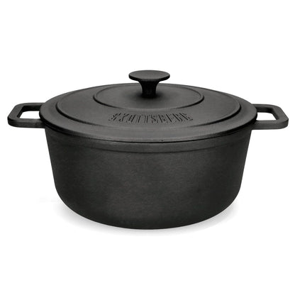 Skottsberg - Cocotte en fonte ronde de 28 cm avec couvercle