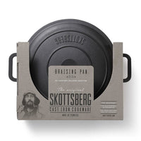 Casserole en fonte Skottsberg - 31,5 cm de diamètre avec couvercle 
