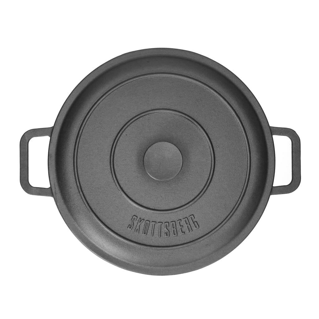 Casserole en fonte Skottsberg - 31,5 cm de diamètre avec couvercle 