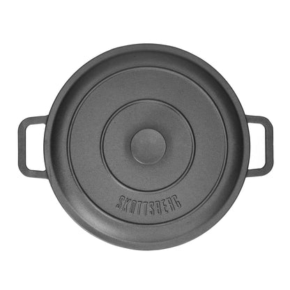Casserole en fonte Skottsberg - 31,5 cm de diamètre avec couvercle 