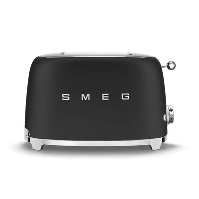 Smeg - Grille-pain | Noir mat | années 50 | Grille-pain 2x2 Smeg